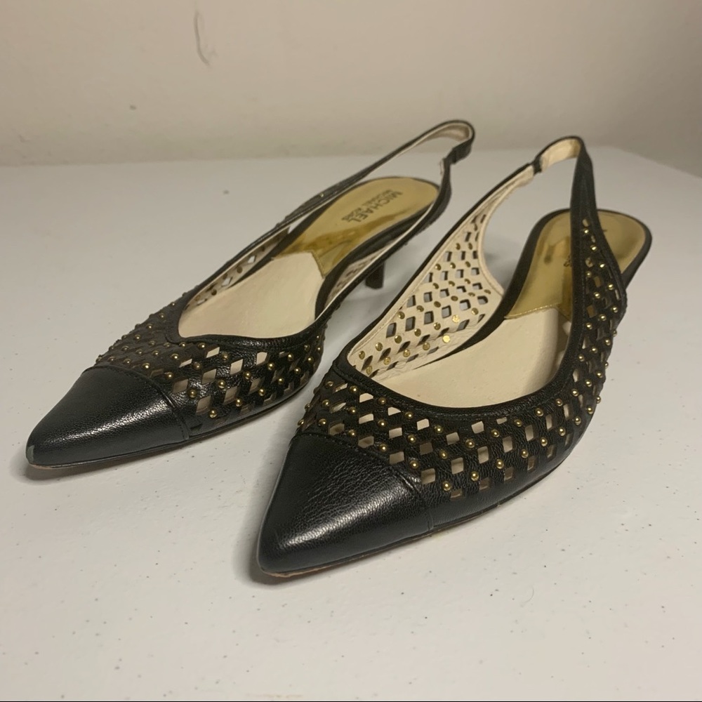 MICHAEL Michael Kors Pointed Toe Slingback Pumps